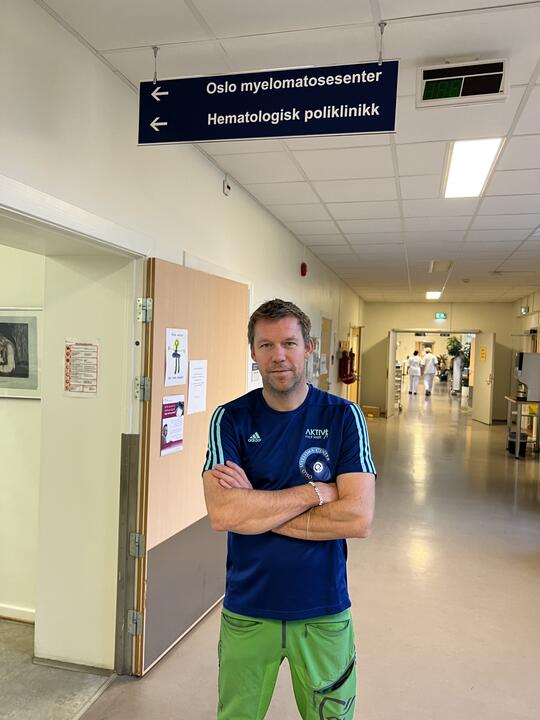 Fredrik Schjesvold, leder for Oslo Myelomatosesenter